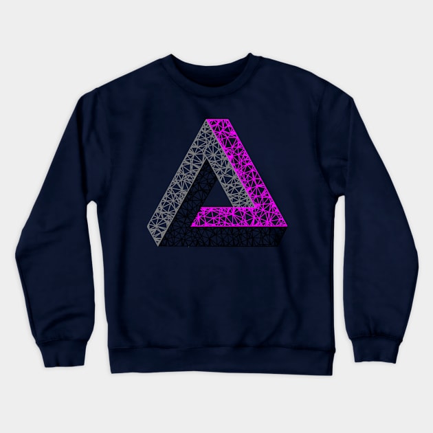 Penrose Triangle Crewneck Sweatshirt by TRIME